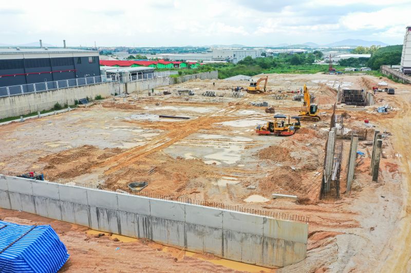Excavation Equipment at Work